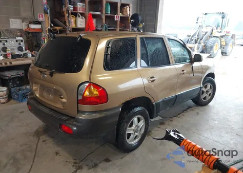 2002 Hyundai Santa Fe Gls/Lx из США, поврежденный, VIN KM8SC13D32U251011